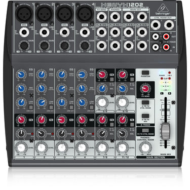 Mezcladora Behringer 12 Canales, Xenyx 1202